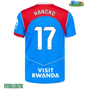 Atletico Madrid David Hancko #17 Tredje Tröja 2025-26 Kortärmad